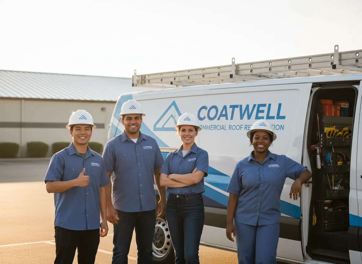 Commercial roof coating company in Inkom, ID